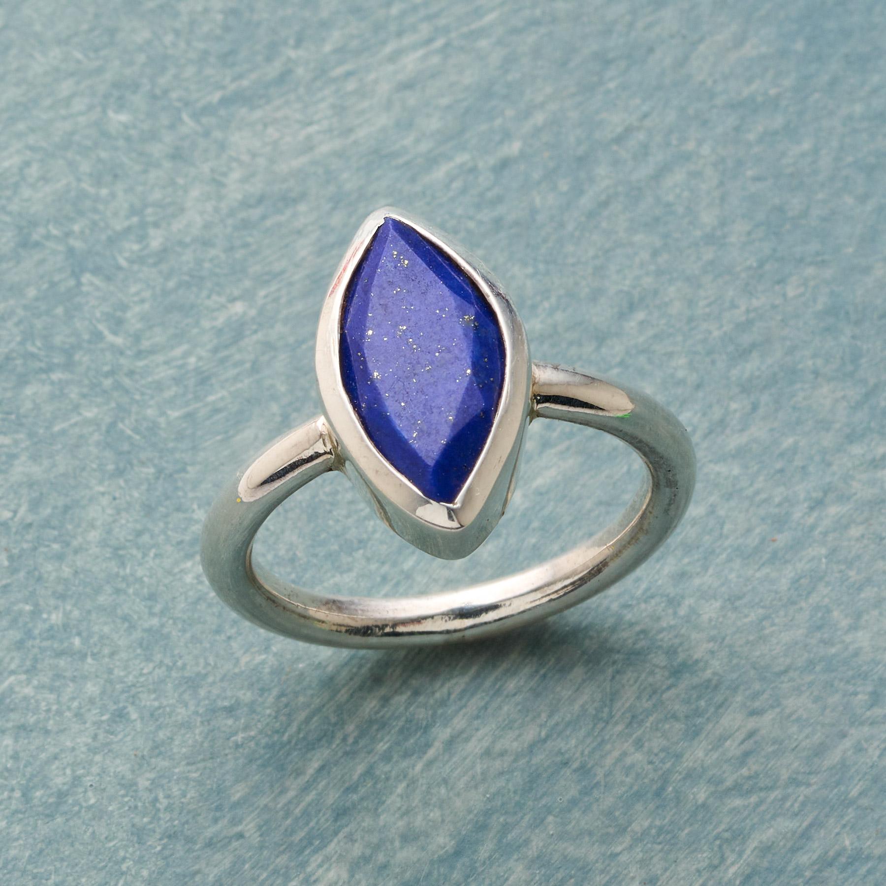 Premium Hand Forged Lapis Ring