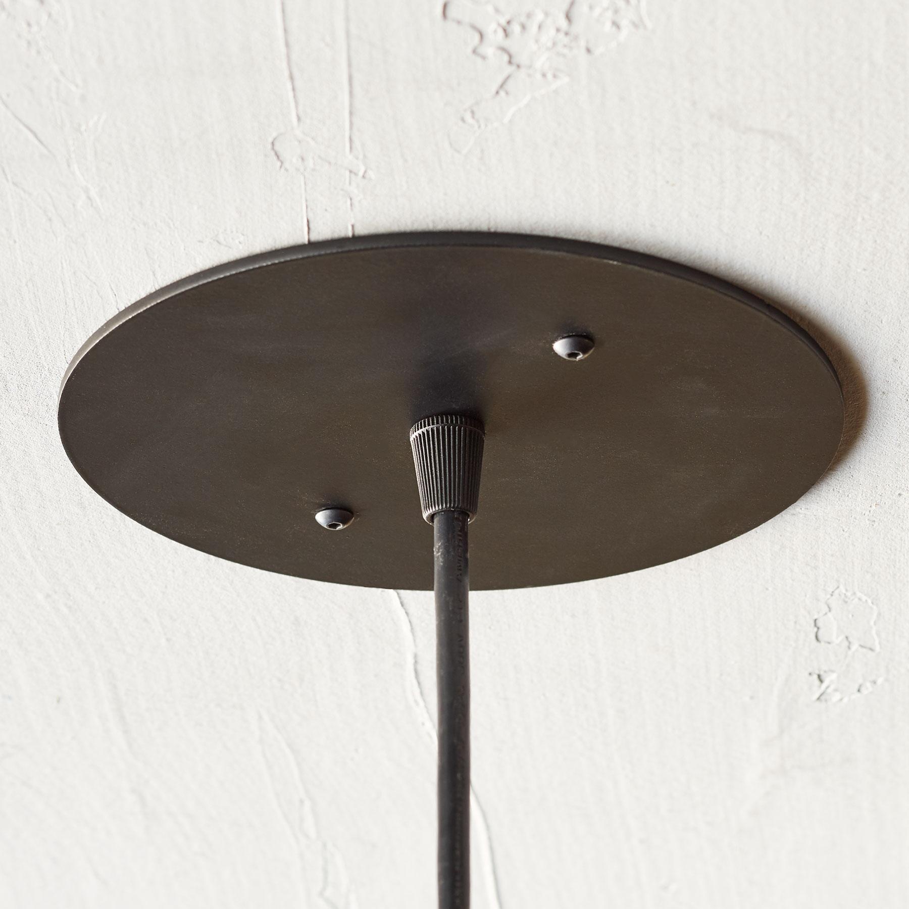 Premium Salon Glass Cylinder Pendant