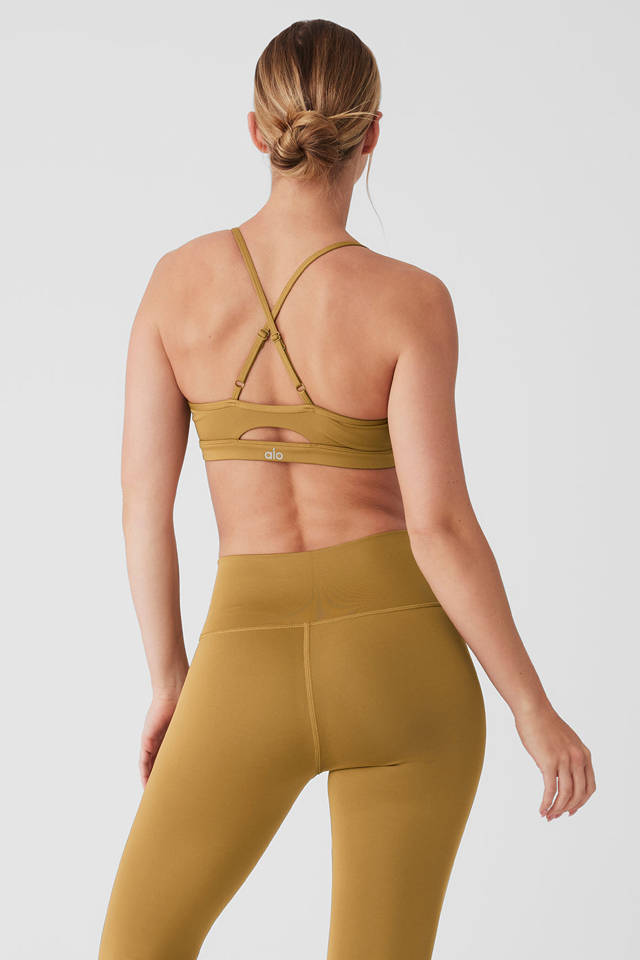 Premium Airlift Intrigue Bra - Golden Olive Branch