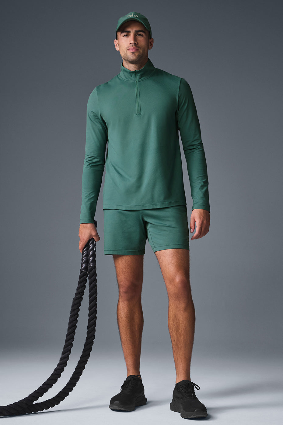 Ultimate Conquer 1/4 Zip Reform Long Sleeve - Winter Ivy