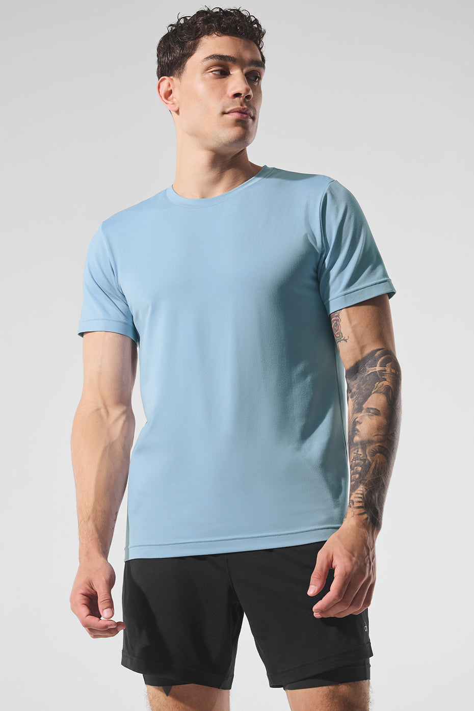 Premium Conquer Reform Crewneck Short Sleeve - Celestial Blue
