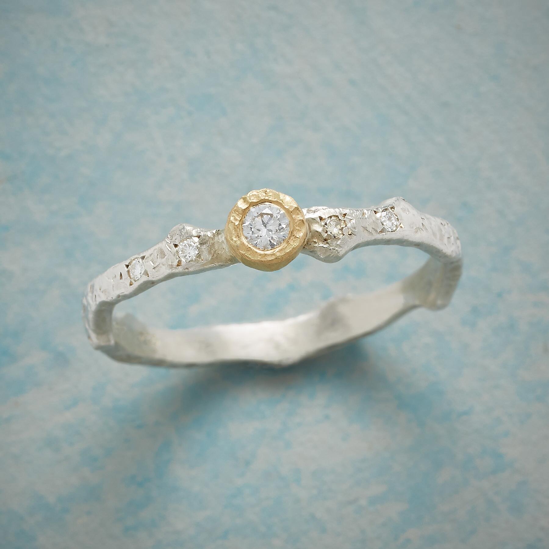Premium On The Vine Diamond Ring