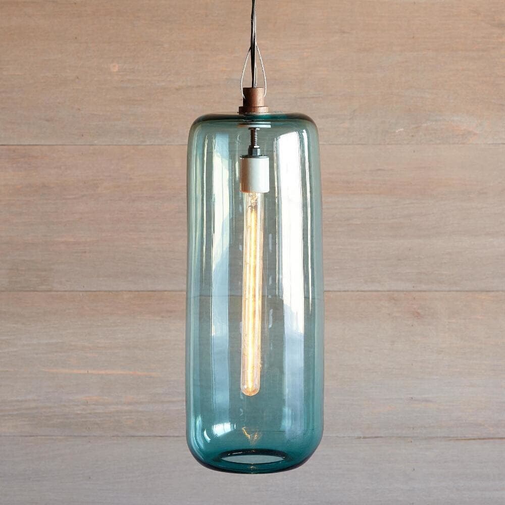 Premium Salon Glass Cylinder Pendant