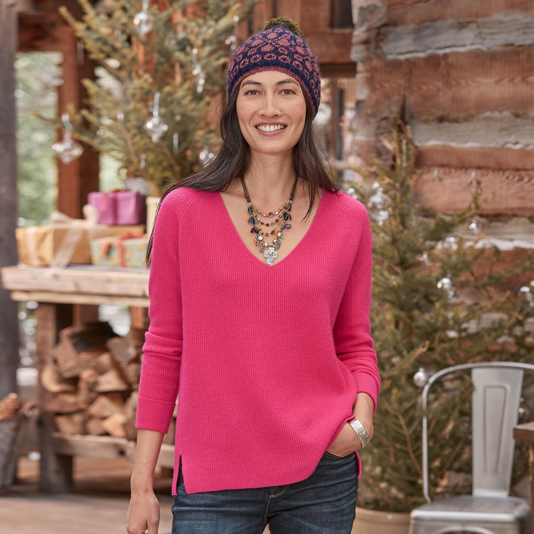 Premium Rowan Petite Cashmere Sweater