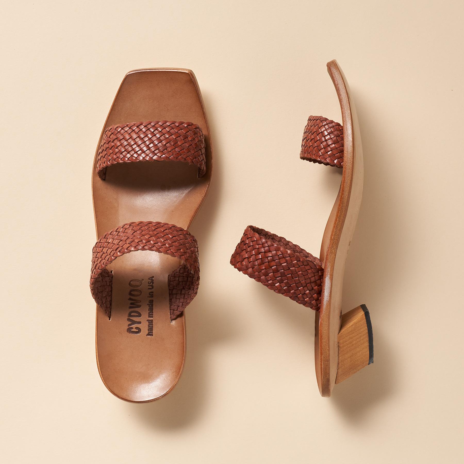 Premium Olive Grove Slip-On Sandals