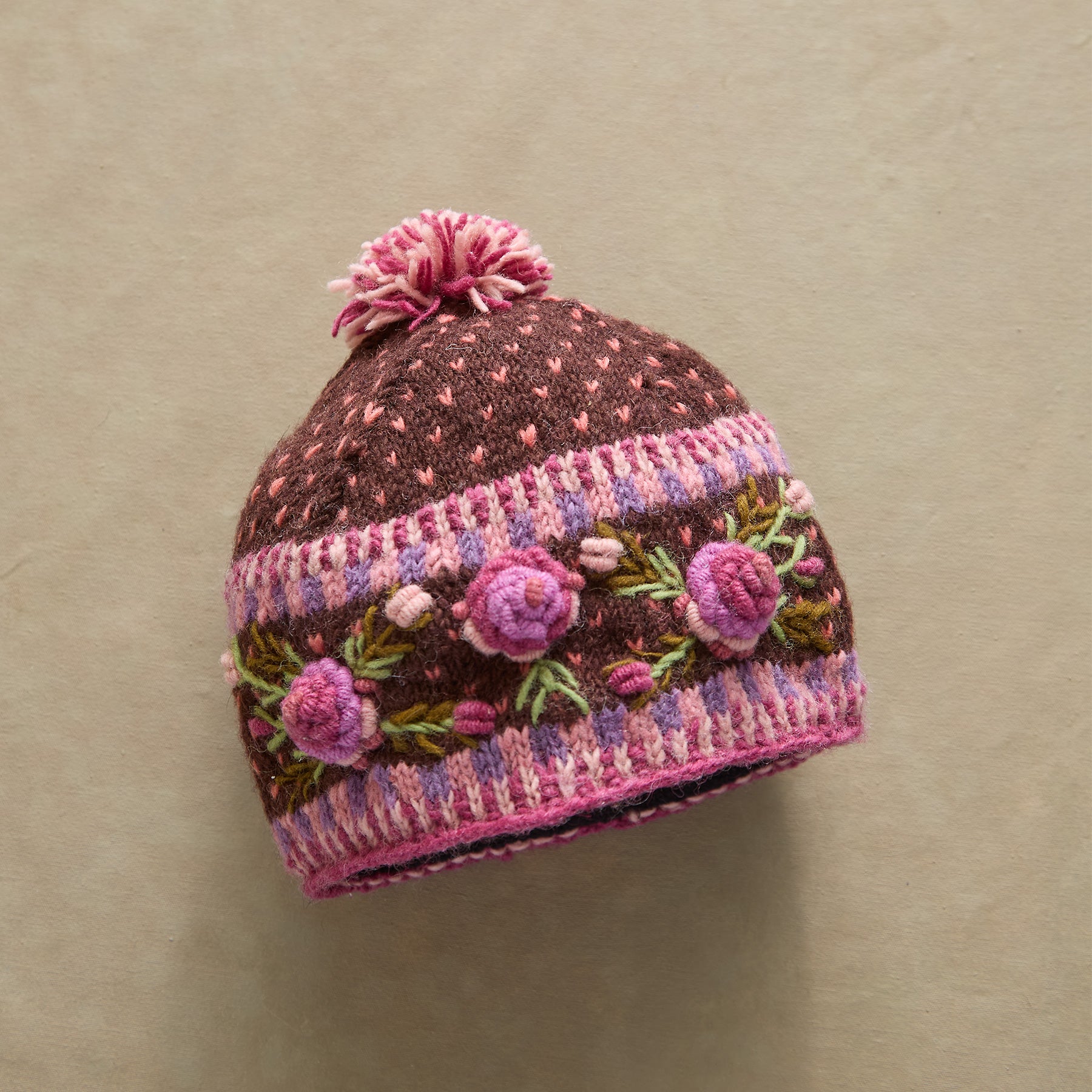 Premium Frosty Blooms Beanie