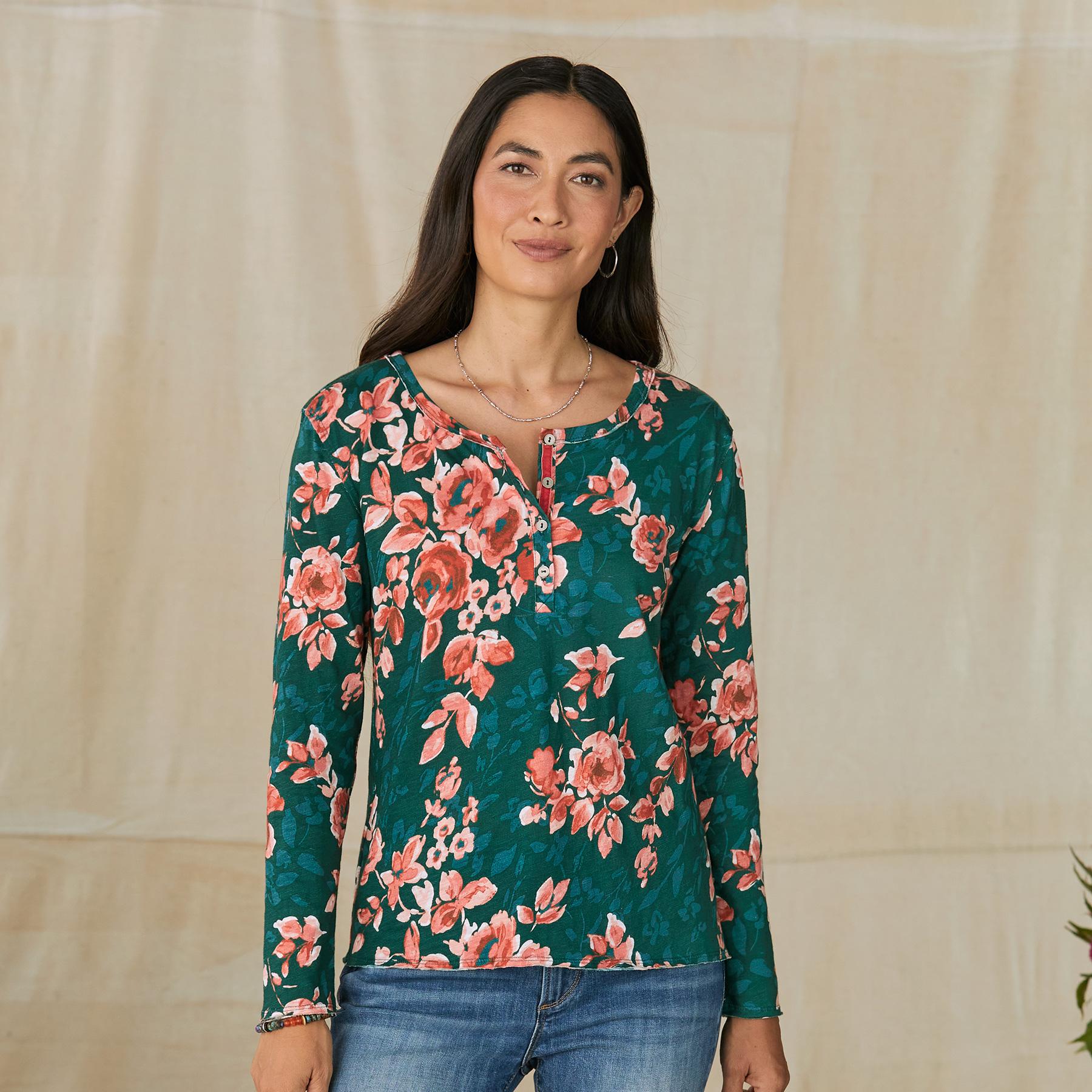 Premium Rosey Delights Petite Top