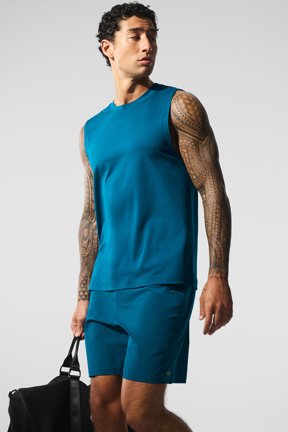 Ultimate Conquer Muscle Tank - Eclipse Blue