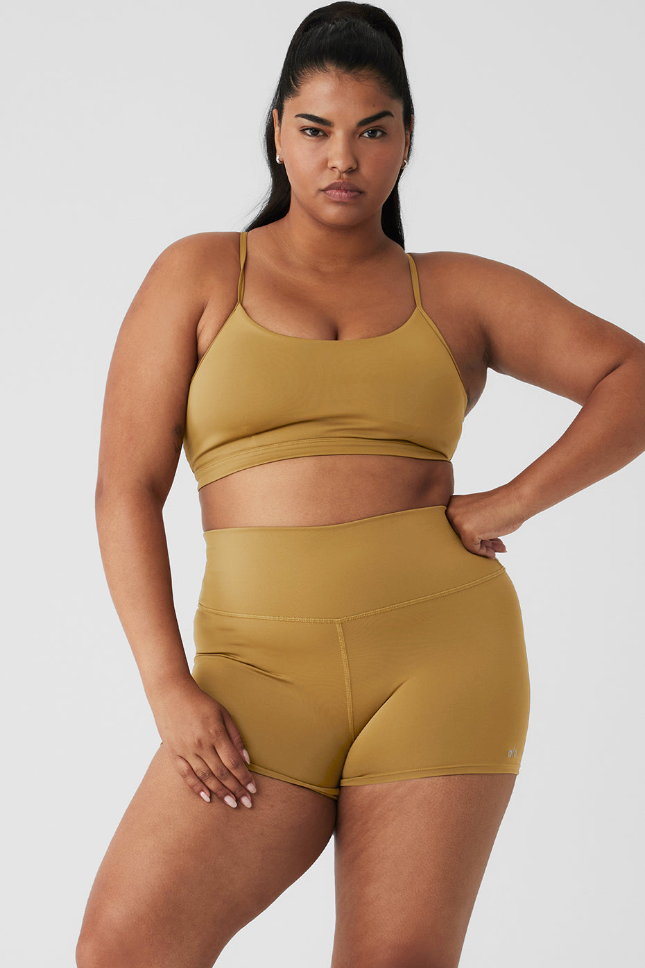 Premium Airlift Intrigue Bra - Golden Olive Branch