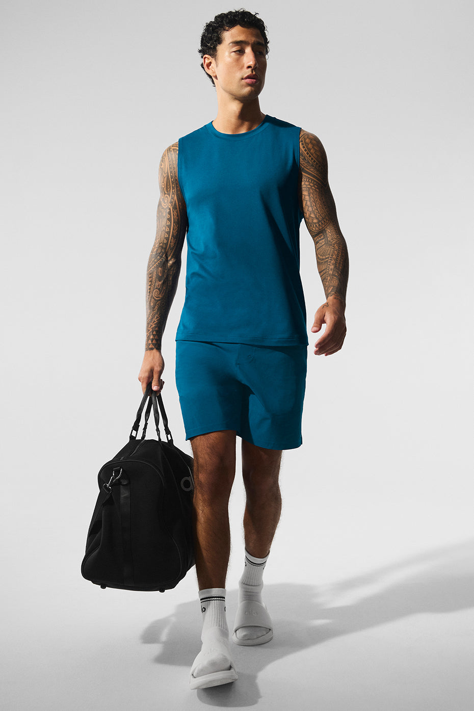 Ultimate Conquer Muscle Tank - Eclipse Blue