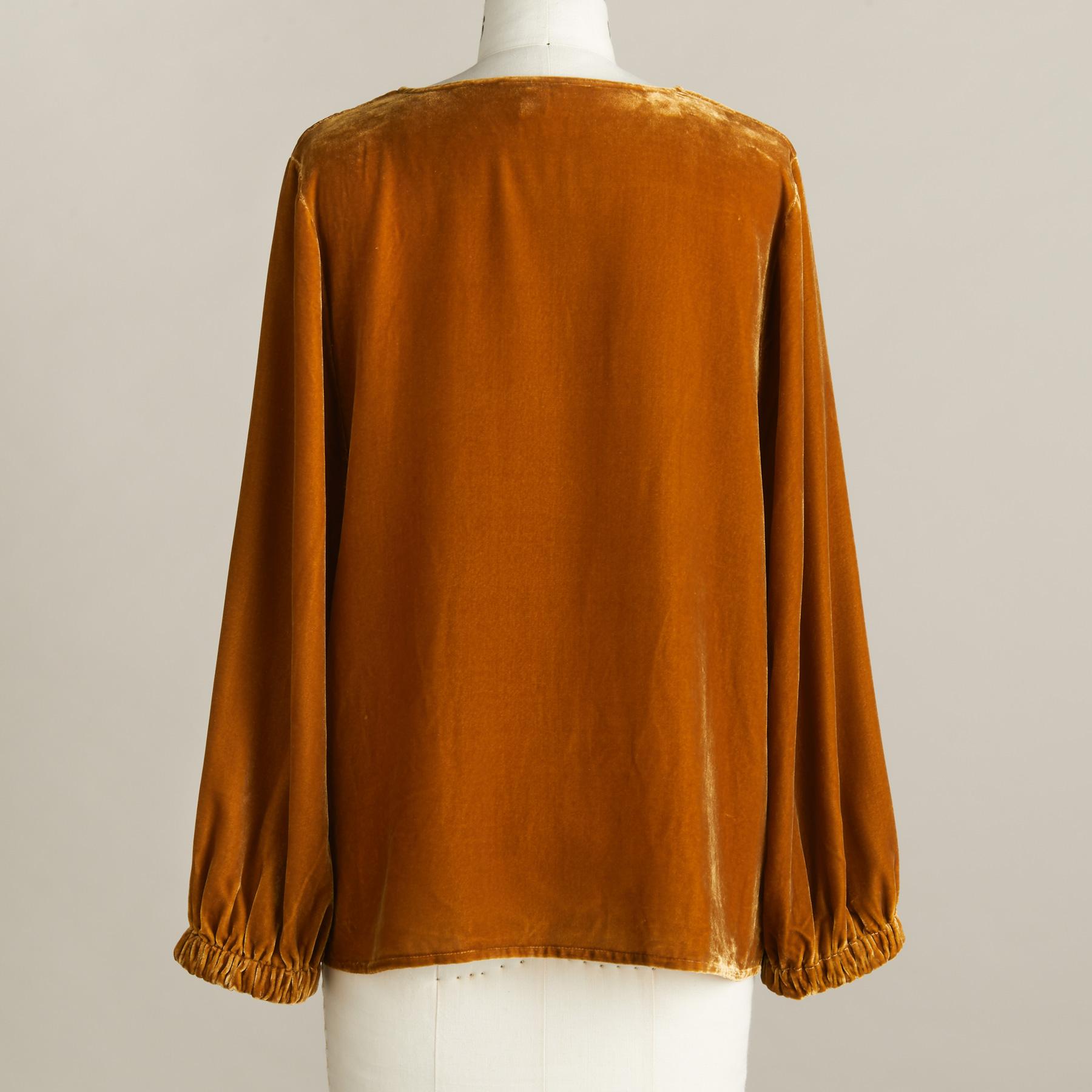 Premium Ophelia Velvet Top - Petites