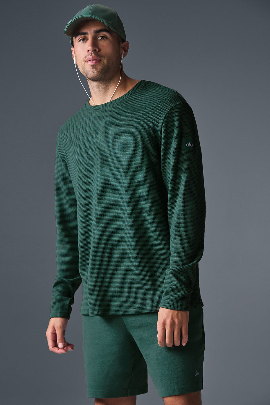 Premium Winter Ivy Elevate Waffle Long Sleeve Crew