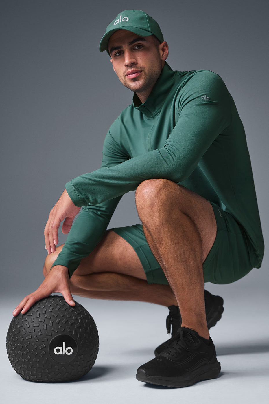 Ultimate Conquer 1/4 Zip Reform Long Sleeve - Winter Ivy