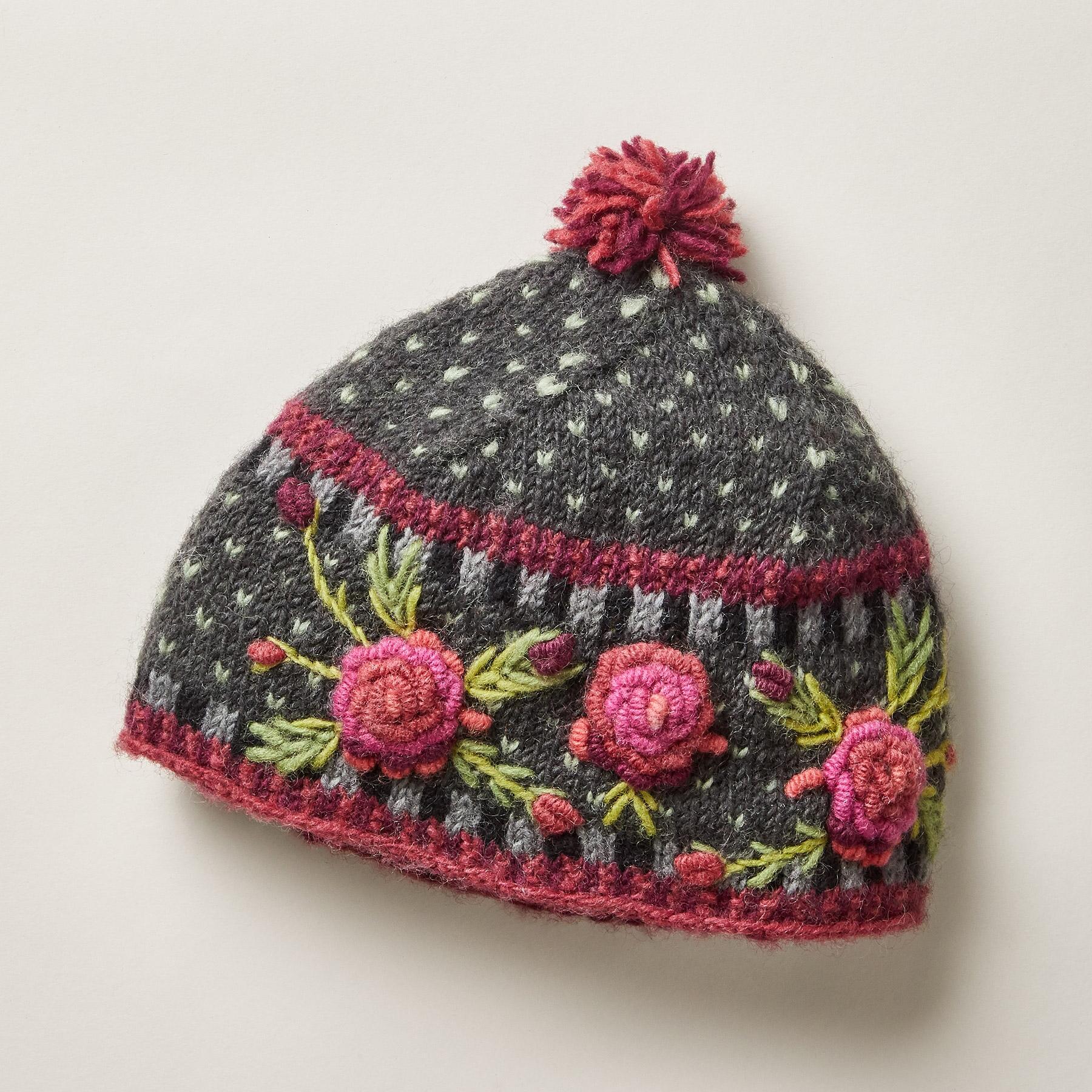 Premium Frosty Blooms Beanie