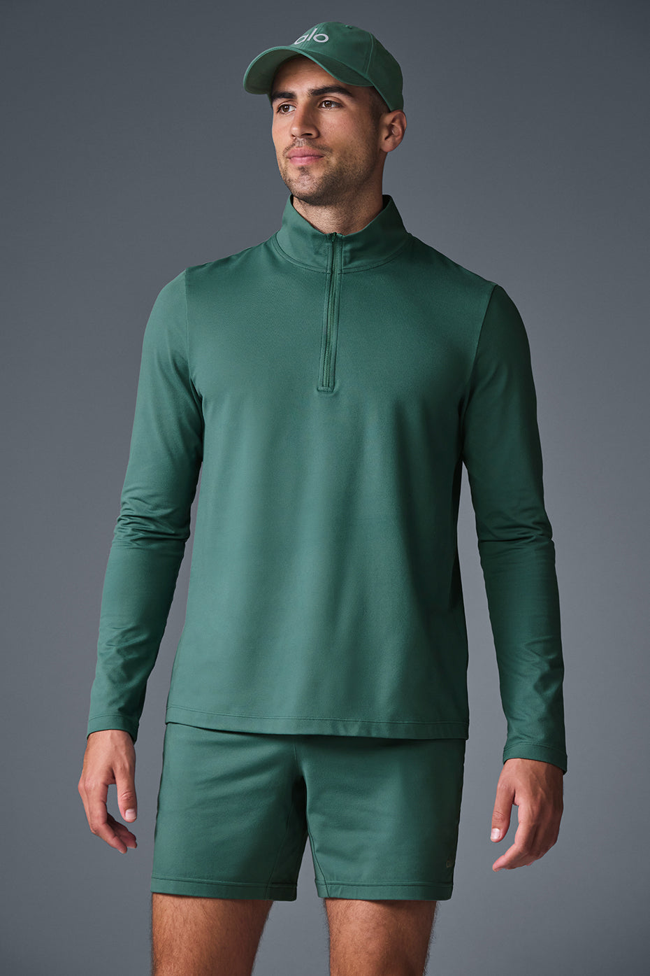 Ultimate Conquer 1/4 Zip Reform Long Sleeve - Winter Ivy