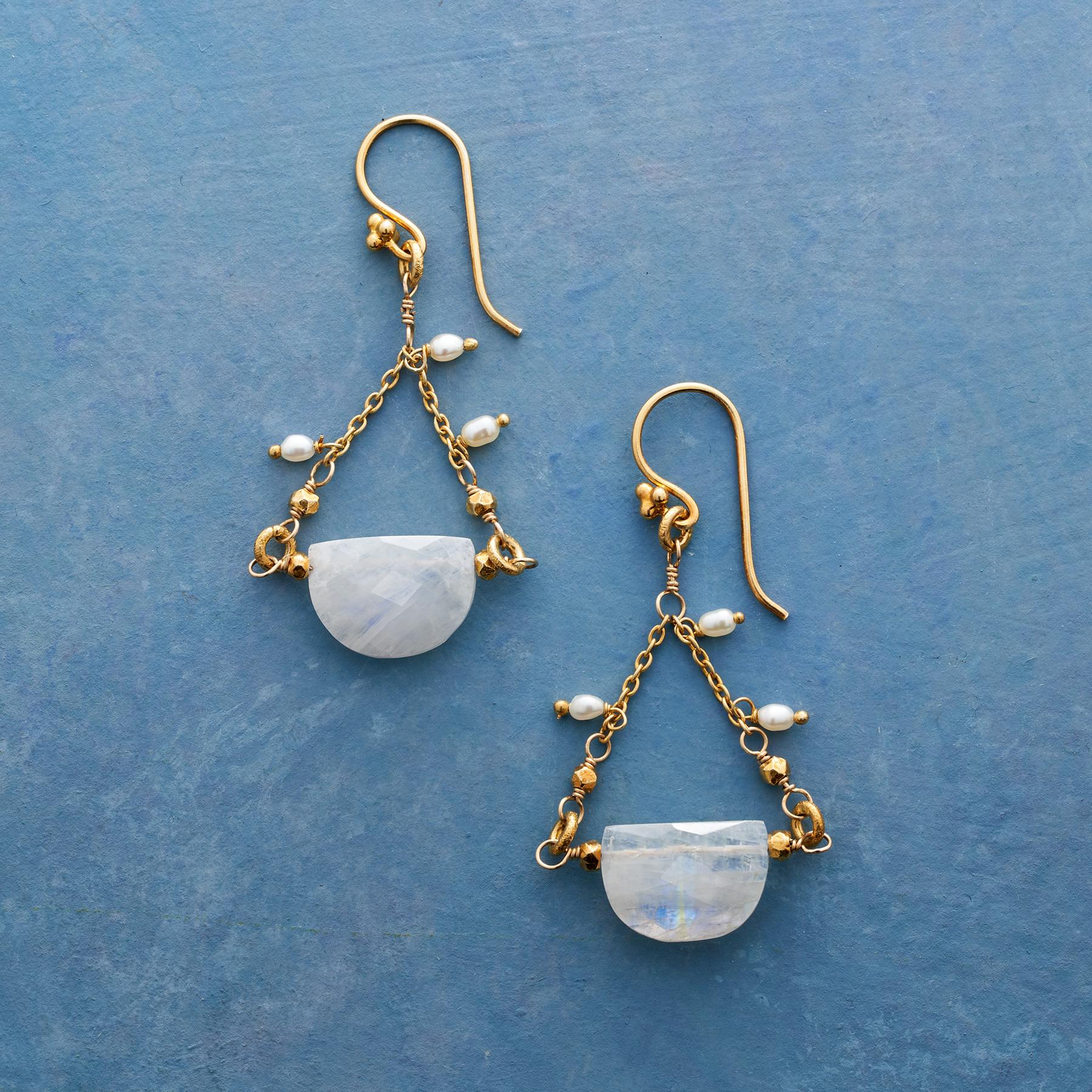 Premium Moon In The Mirror Earrings