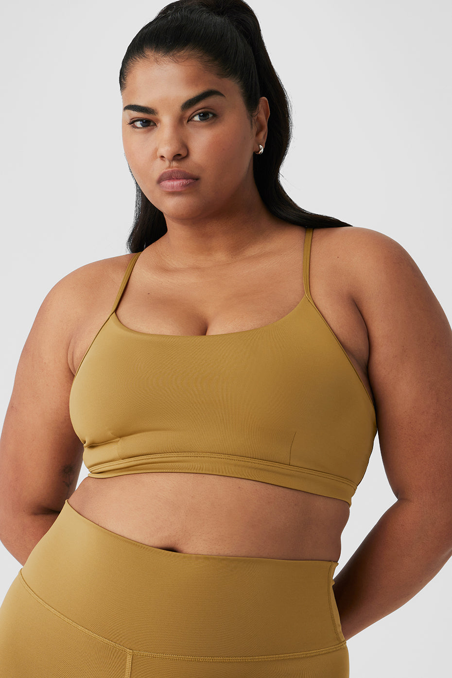 Premium Airlift Intrigue Bra - Golden Olive Branch