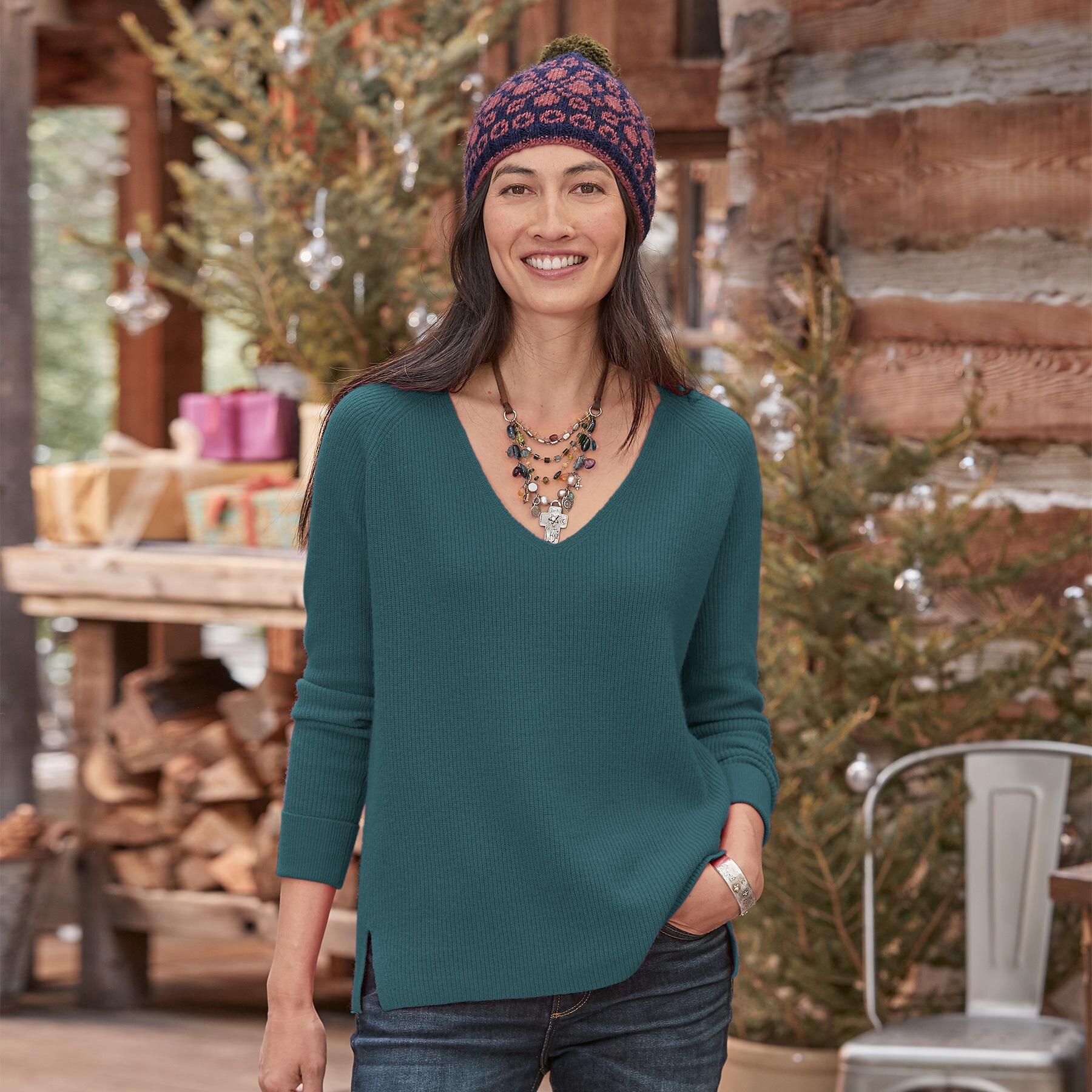 Premium Rowan Petite Cashmere Sweater