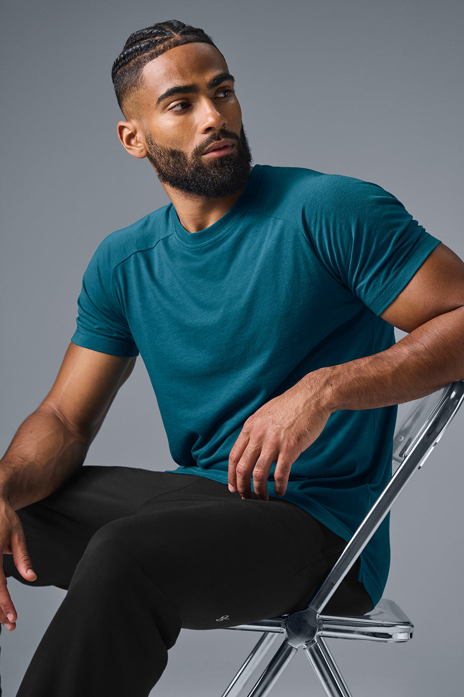 Premium Triumph Raglan Tee - Oceanic Teal