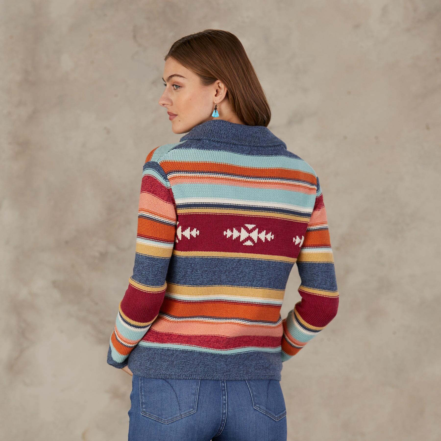 Premium Shawl Collar Stripe Cardigan