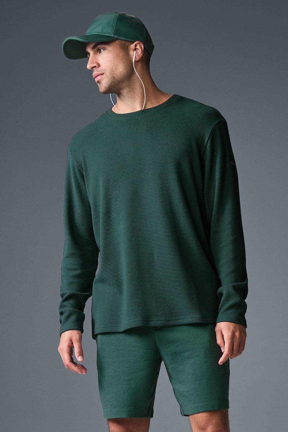 Premium Winter Ivy Elevate Waffle Long Sleeve Crew