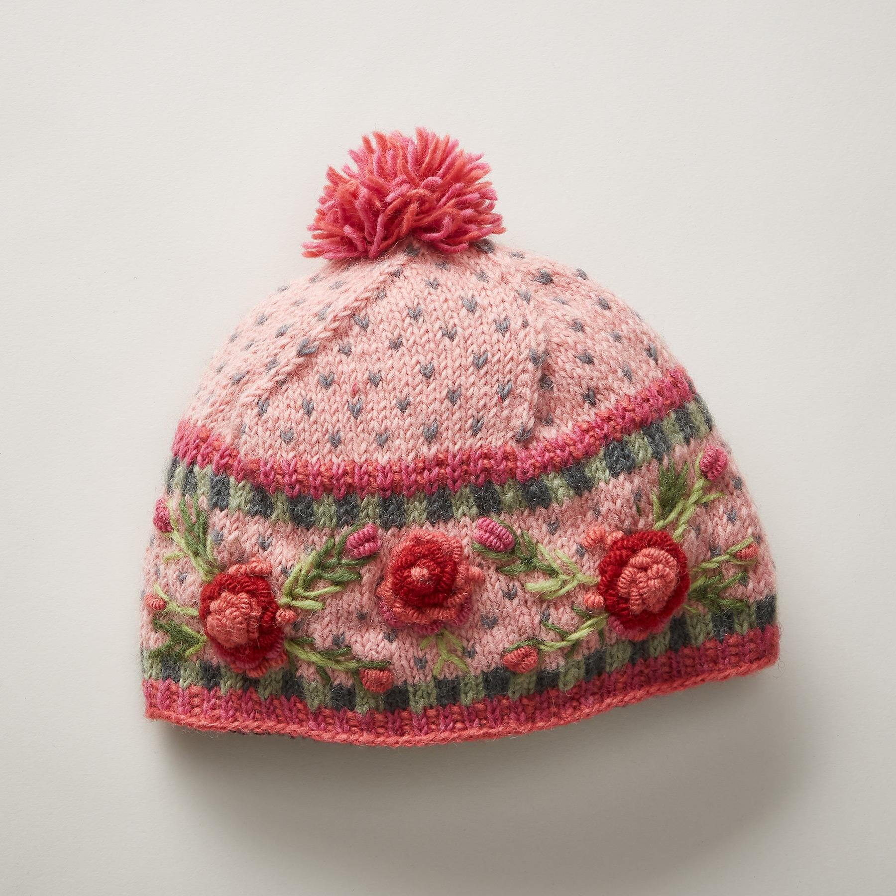 Premium Frosty Blooms Beanie