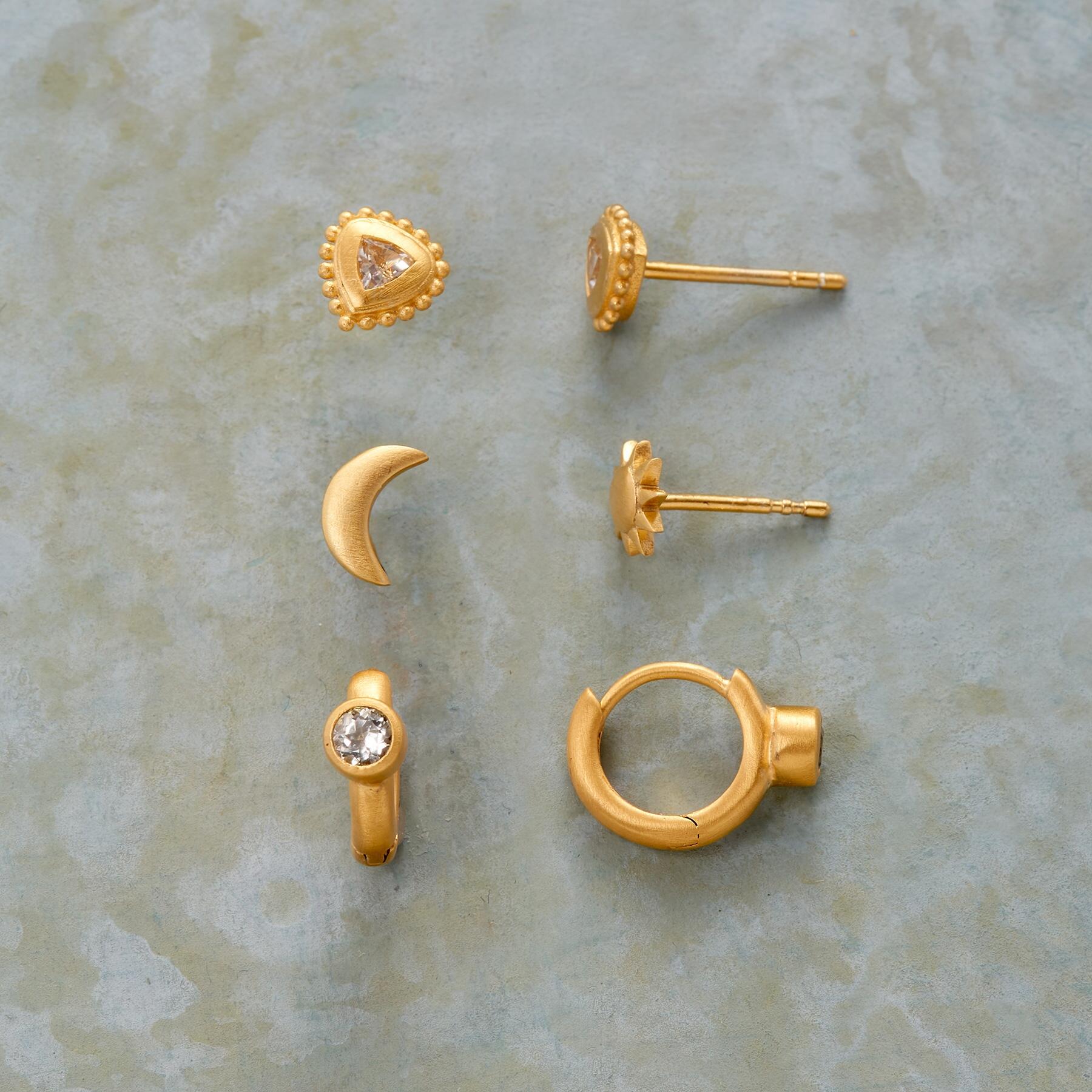 Exquisite Universal Appeal Earring Trio