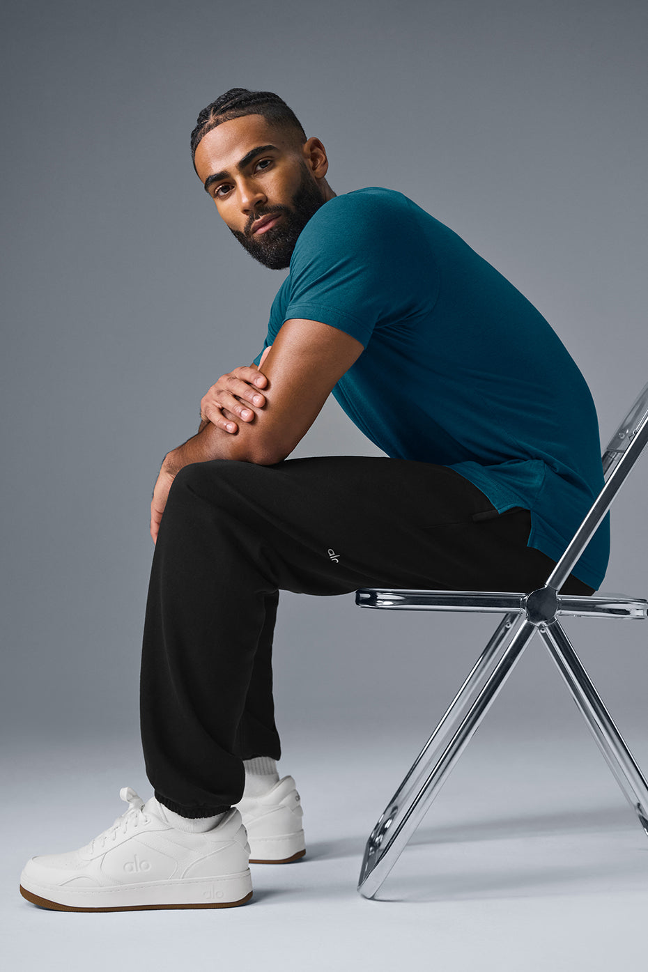 Premium Triumph Raglan Tee - Oceanic Teal