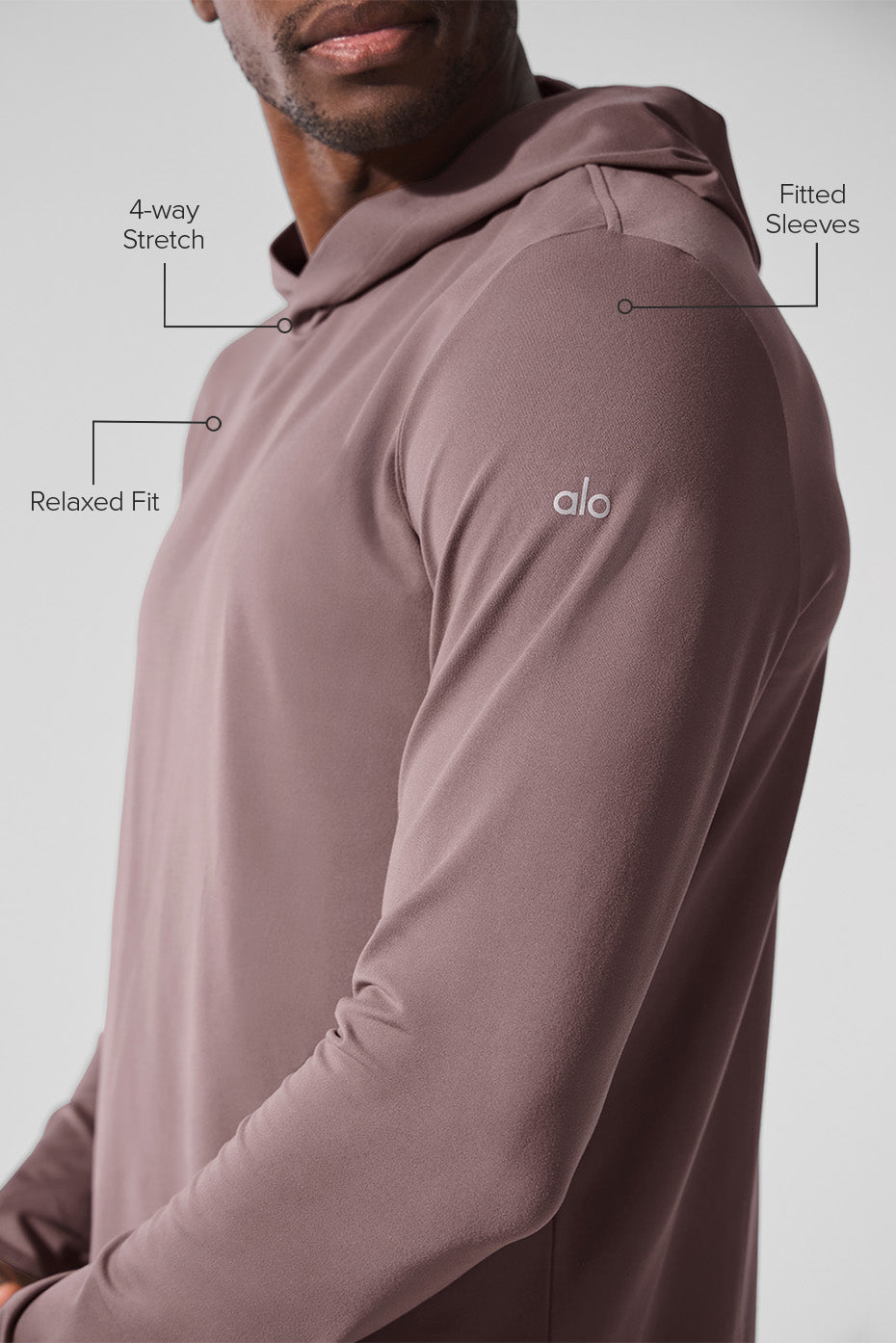 Ultimate Conquer Reform Long Sleeve Hoodie - Mushroom