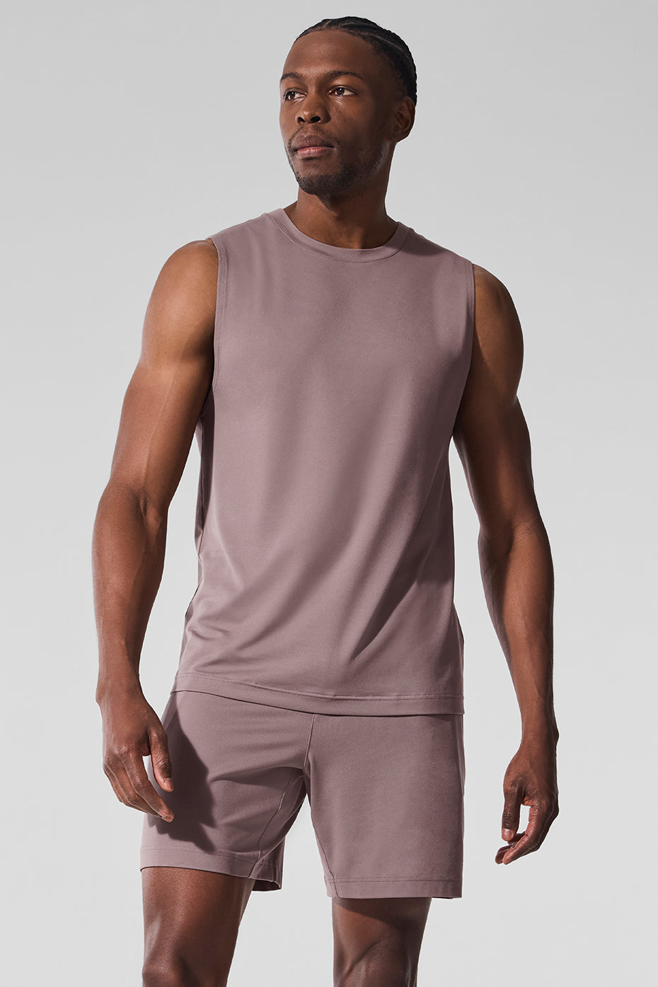 Ultimate Conquer Muscle Tank - Mushroom