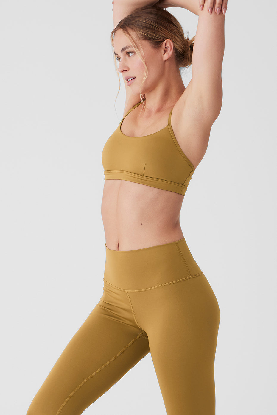 Premium Airlift Intrigue Bra - Golden Olive Branch